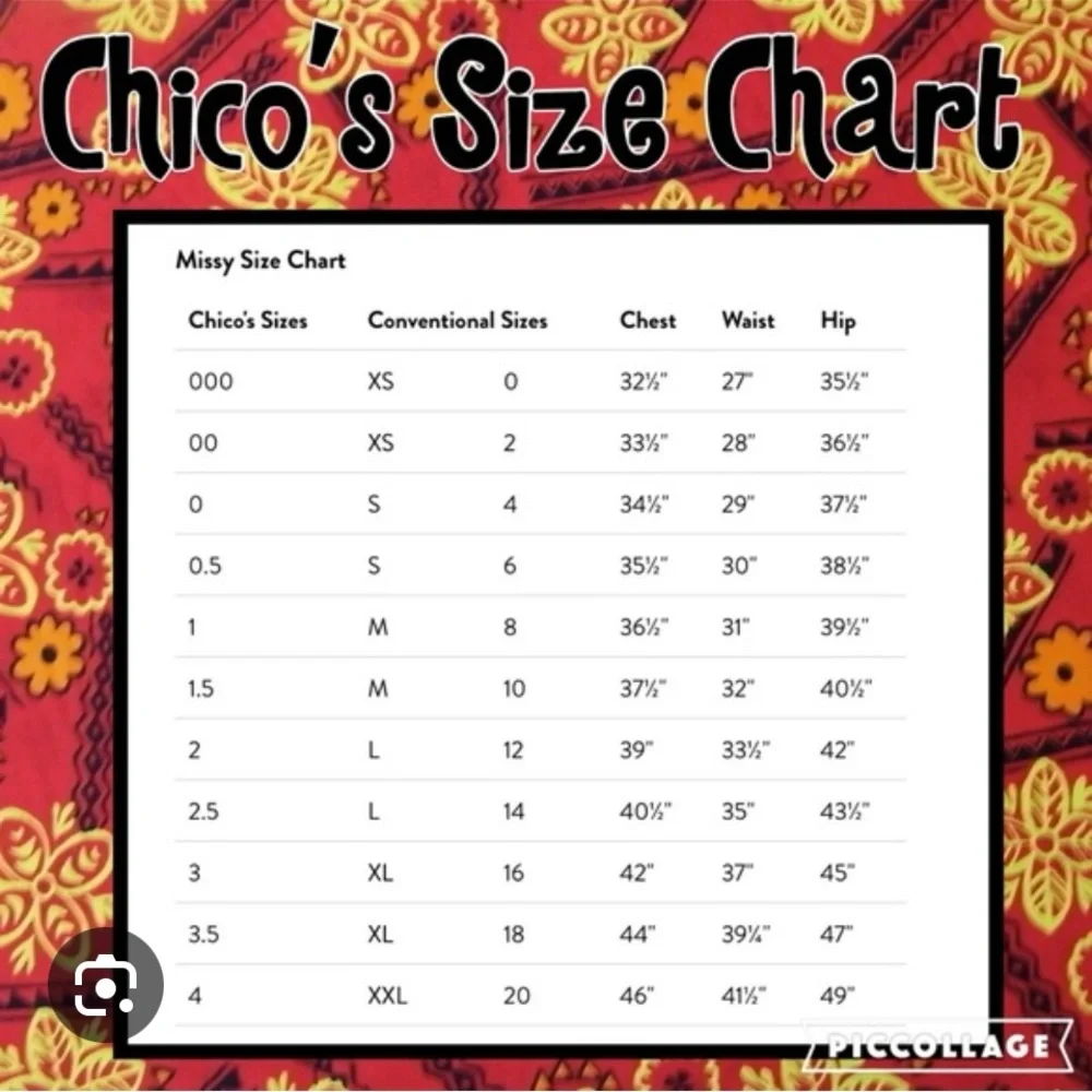 Chico’s Elevated Mitre-Print Wide-Leg Pants Size 2 NWT‎